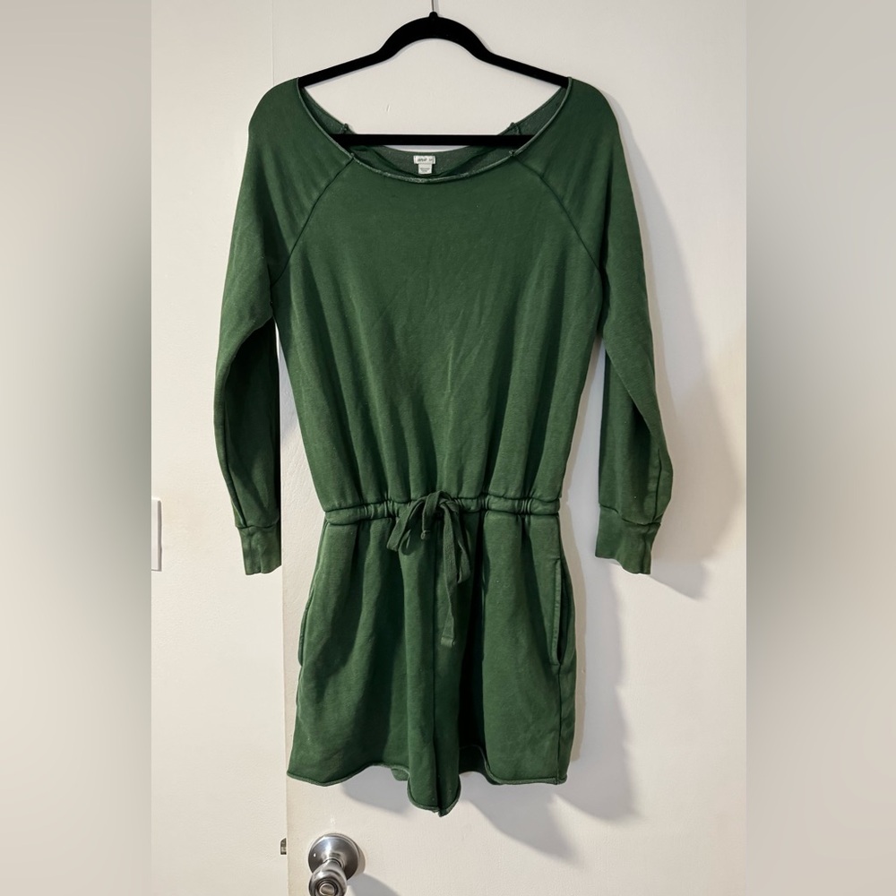 Aerie Green Soft Romper